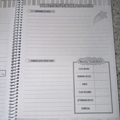 Pastel Pop Lesson Planner 8.5 inches X 11 inches
