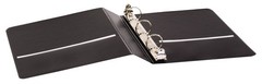 Tops Cardinal Mini Round Ring Binder, 1-Inch, 8-1/2-Inch x 5-1/2-Inch, Black