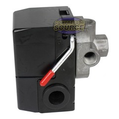 140-175 PSI 4 Port Pressure Switch Control with Unloader for Air Compressor