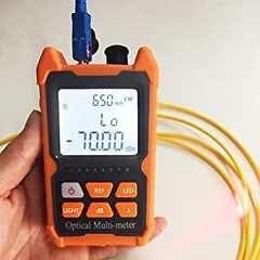 D YEDEMC Mini Optical Fiber Power Meter FC/SC/ST Universal Interface Fiber Te…