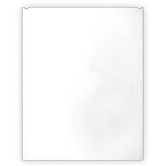 StoreSMART 8.5×11 Peel & Stick Letter Pocket Crystal Clear 100-Pack TL10308