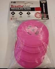 SAS Safety Breathmate P100 Replacement Particulate Filters – 2 Pairs – New