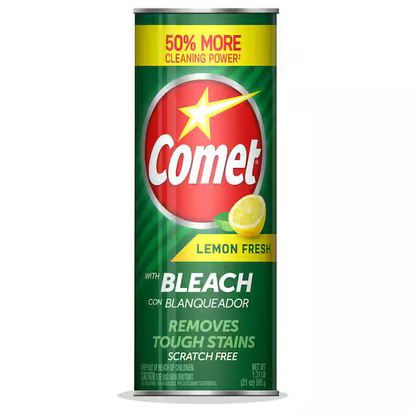 21 oz. All Purpose Abrasive Powder Cleaner with Bleach, Lemon