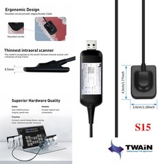 Llave dinamométrica carraca pilar implante dental 15-70 Ncm kit destornilladores
