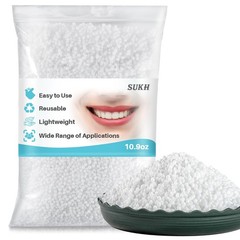 Sukh 10.9oz Moldable False Teeth Beads Thermoplastic Tooth Repair Kit