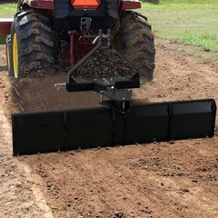 3 Point Rear Grading Blade Steel Scraper 52″ Width for CAT 0 & CAT 1 Tractor
