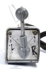 1/2HP Reliance Baldor FDL3504M Farm Duty Motor Wired + Cutler Hammer Drum Switch
