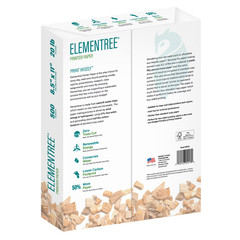 Sustainable Multipurpose Paper, 20 Pounds, 8.5 x 11 Inches, 4000 Sheets