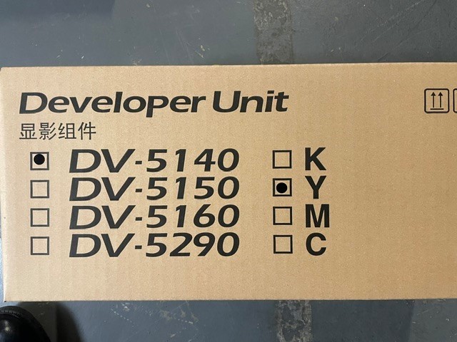 Genuine Kyocera DV-5140Y (302NR93032) Developer Unit (Y) – Yellow