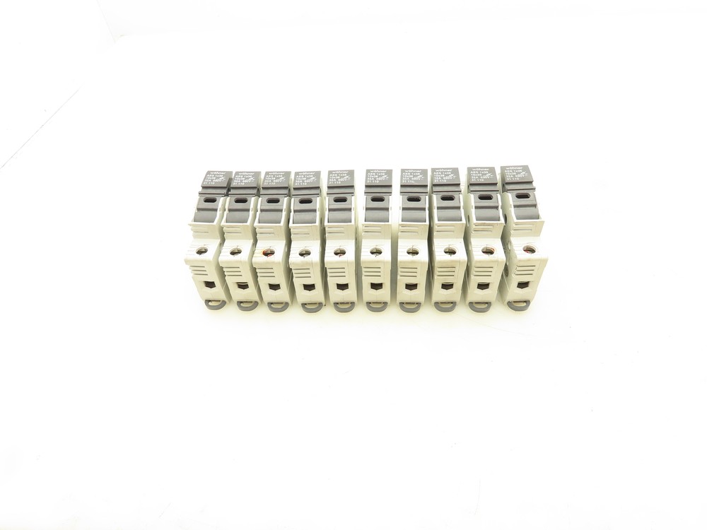 Wöhner IEC 60947-3 AC-22B Fuse Holder 32A 400/690V 3W Max Lot Of 10