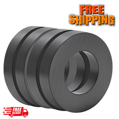 Large Magnet – Grade 10 Big Magnets Heavy Duty, OD60 X ID32 X 10Mm Strong round