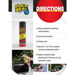 Flex Seal White 14 Oz. Aerosol Liquid Rubber Sealant Coating