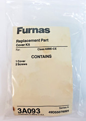 Furnas 49D55076001 Replacement Part Cover Kit, For Class 42BE-CE, Series A