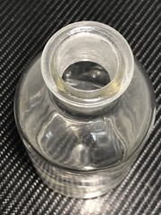 250ml Clear Glass Reagent Bottle, Narrow Mouth With Stopper Size 27 #213T5