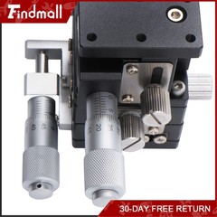 Findmall 40mmx40mm XYZ Linear Stage Manual Precision Positioning Sliding Table