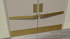 KOSHKA Door Kick Plate Peel and Stick (6″x 34″, Brushed Brass Finish) 1