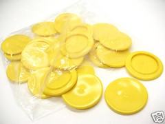 SANITARY TRI-CLOVER FLANGE PROTECTORS COVERS CAPS 2″
