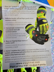 Caiman 2991-6 Synthetic Leather Waterproof Hi-Vis Heatrac Insulation Size XL NWT