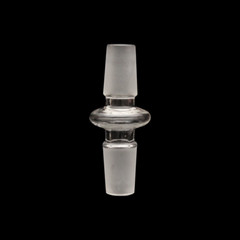 (2x) 14mm Male To 14mm Male Glass Adapter