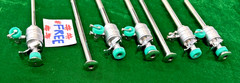 4pc Laparoscopic Metal Trocar Cannula 10mmx110mm with 5mm Trocar Free