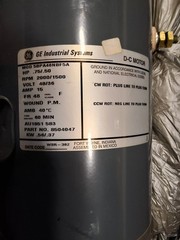 GE 5BPA48NBF5A Power Steering DC Motor 8504047 8504317 36/48V 0.5/ 0.75hp