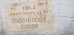 EMERSON FB107 (1DS-1) LCD TOUCHSCREEN, 1 WATT MAX, 8-30VDC INPUT, NIB