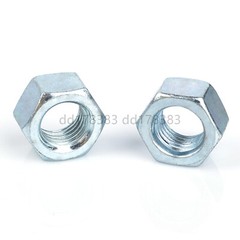 Steel Plated Zinc Hexagon Nuts M3 M4 M5 M6 M8 M10 M12 M16 M18 M20 M22-M36