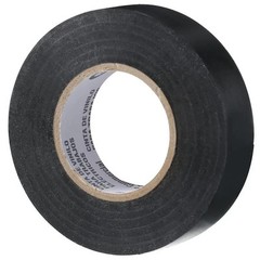0.75 in. x 60 ft. 7 mil Vinyl Electrical Tape – Black (10-Pack)
