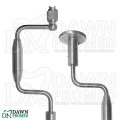 Hudson Brace Hand Drill 11″ With Improved Snap-Lock Chuck orthopedic Instruments