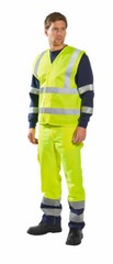 Portwest C470 Hi-Vis Reflective Two Band & Brace Lightweight Cooling Vest ANSI
