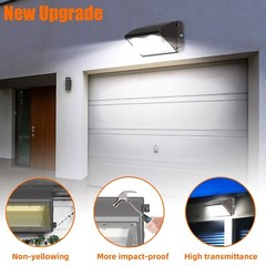 6 Pack 125W LED Wall Pack Light with Dusk-to-Dawn, Commercial Security Lighting