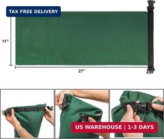Yopay 4 Pack Sandbags for Flooding, Reusable Flood Water Barrier Sand Bags, 27″x