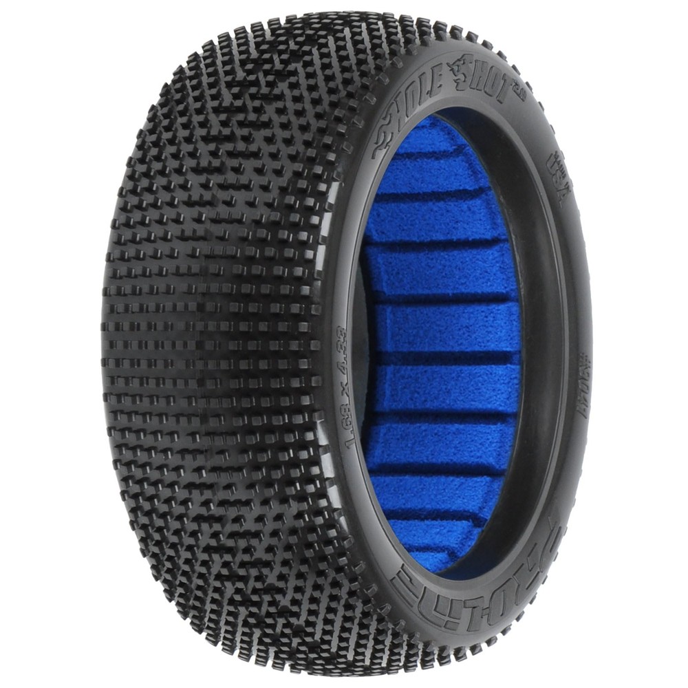 Racing Hole Shot 2.0 S4 18 Buggy Tires 2 for F/R PRO9041204 RC Tire