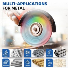 4-1/2 Inch Cut Off Wheel 10 Pack Angle Grinder Cutting Disc Metal Stainless