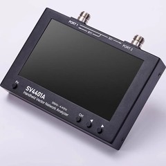 SV4401A 50KHz-4.4GHz VNA Vector Network Analyzer 7inch Touch Lcd 100dB Dynamic