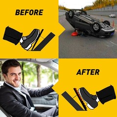 Universal Non-Slip Automatic Gas Brake Foot Pedal Pad Cover Car Accessories
