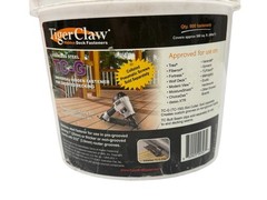 Tiger Claw TC-G Hidden Deck Fasteners, Bulk Pail ~225 Clips Left