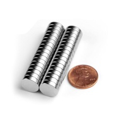 100X 6x3mm Magnet Super Strong Round Rare Earth Neodymium N52 Magnets 1/4″x1/8″