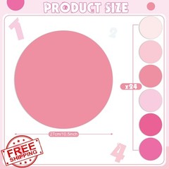 Lincia 24 Dry Erase Dots Pink Colors