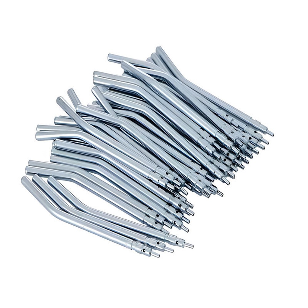 Dental Air Water Spray Nozzles/Tips Triple 3-way Syringe Metal Nozzles/Tips/Tube