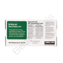 Kirkland Signature Nitrile Exam Gloves Powder Free 200 Count Size Medium