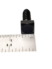 (25) 3/8 X 1-1/2 Square Head Lag Bolt Black Oxide Screw BLACK 3/8×1.5” 9/16 SQ