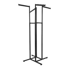 4-Way Adjustable Clothing Rack Clothing Display Rack Clothing Store Clothes Rack