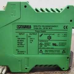 USED | PHOENIX CONTACT MINI-PS-100-240AC/24DC/1 MINI SERIES