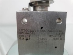 Autoclave Engineers 30,000 PSI Stainless Steel Valve 30VM-4071 316-SS