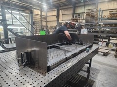 60″x120″ Welding Fabrication Table 5x10ft DIY Flat Kit Fixture Laser Cut in USA