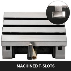 VEVOR 10×7″ Tilting Milling Table – Adjustable Angle Plate for Milling Machine
