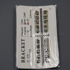 20 Pcs/Set Dental Orthodontic Standard Roth 0.22”Slot 345 Brackets Braces Metal