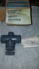 HAYWARD NV10050T 1/2″ PVC Needle Valve, NEW OLD STOCK.