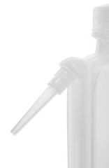 Wash Bottle, 500ml – Polyethylene – Translucent, Unbreakable – Screw Cap with…